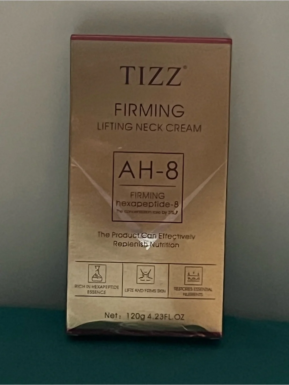 AH-8 Firming Lifting Neck Cream - Gold
